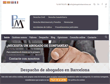 Tablet Screenshot of abogadosbarcelona.cat